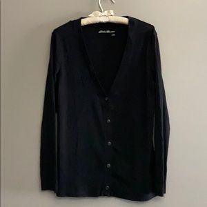 EDDIE BAUER LONG SLEEVE T-SHIRT / CARDIGAN SZ L